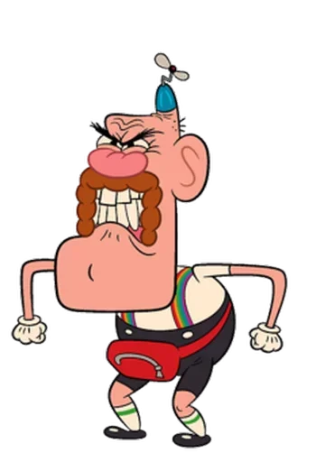 😠 Стикер «U grandpa» для Telegram