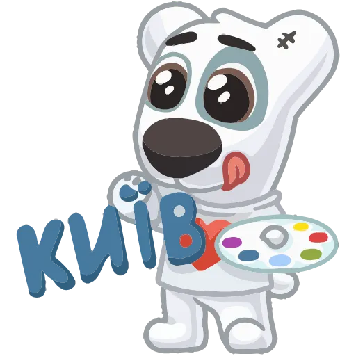 🎨 Эмодзи «Украина ВКонтакте» для Telegram