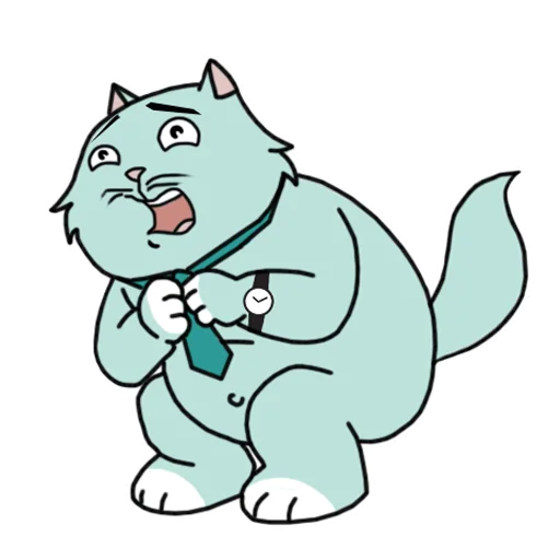 Стикерпак Кот удаленщика для Telegram — скачать