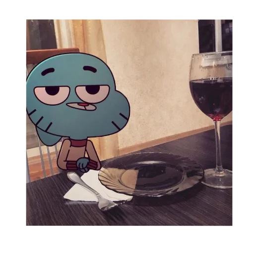 🍽 Стикер «Удивительный мир Гамбола» для Telegram