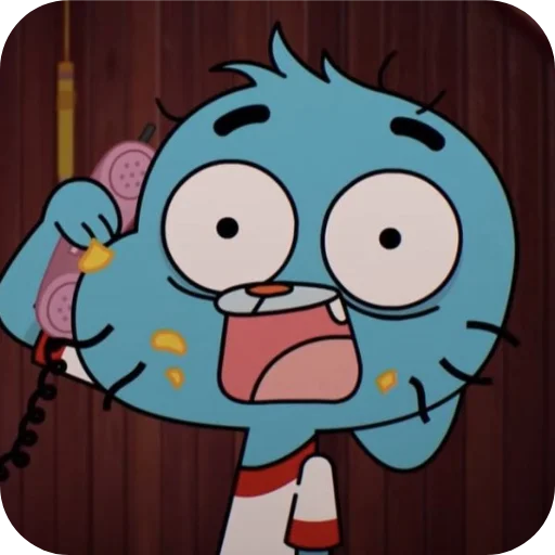 😨 Стикер «Удивительный мир Гамбола» для Telegram