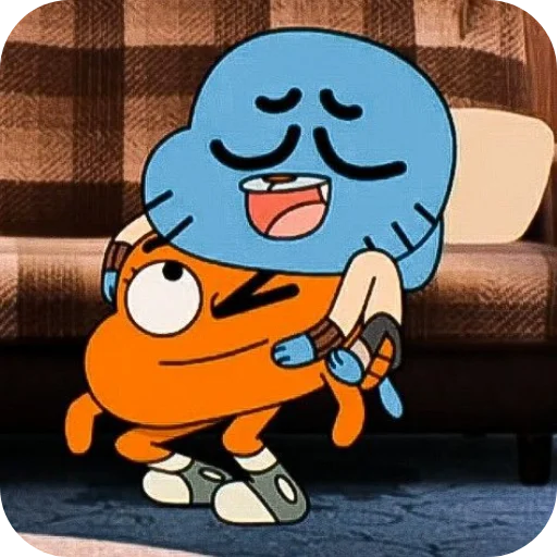 🥰 Стикер «Удивительный мир Гамбола» для Telegram