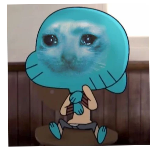 🐱 Стикер «Удивительный мир Гамбола» для Telegram
