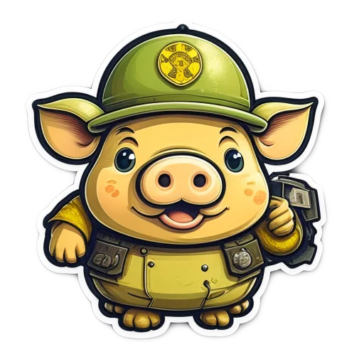 🥑 Стикер «Svinka_sos» для Telegram