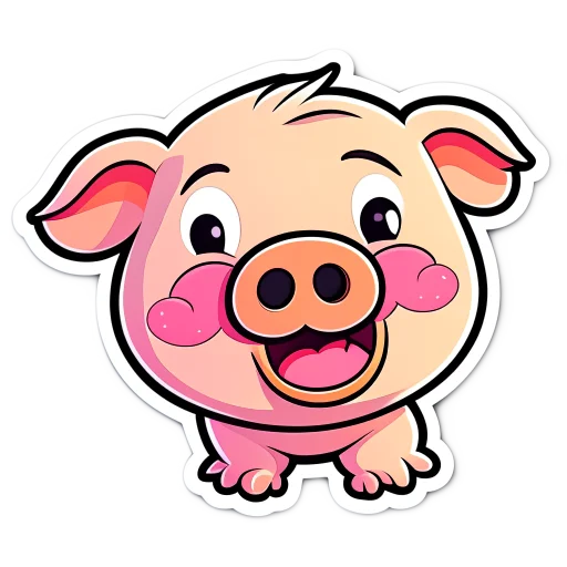 🥑 Стикер «Svinka_sos» для Telegram