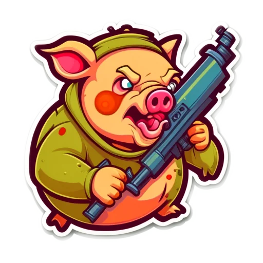 🥑 Стикер «Svinka_sos» для Telegram