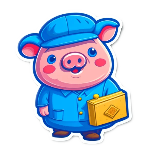 🥑 Стикер «Svinka_sos» для Telegram