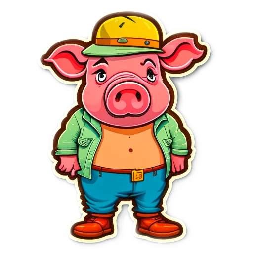 🥑 Стикер «Svinka_sos» для Telegram