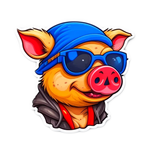 🥑 Стикер «Svinka_sos» для Telegram