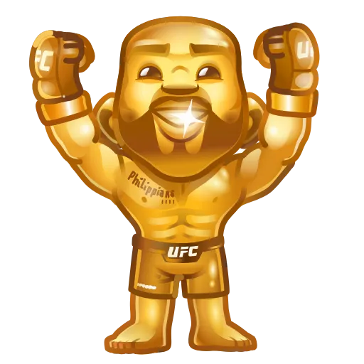 Стикерпак UFC для Telegram — скачать