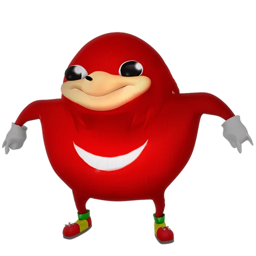 Стикерпак Ugandan Knuckles для Telegram — скачать
