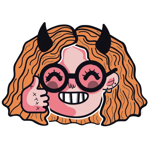 👍 Стикер «OLЬGA» для Telegram