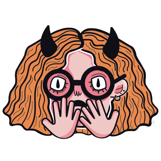😱 Стикер «OLЬGA» для Telegram