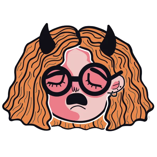 😩 Стикер «OLЬGA» для Telegram