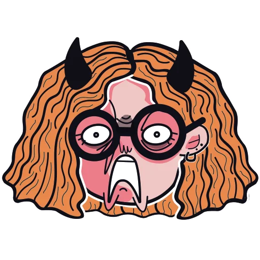 😠 Стикер «OLЬGA» для Telegram