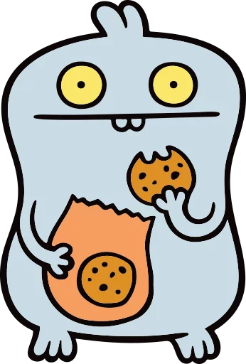 Стикерпак Ugly Dolls для Telegram — скачать