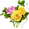 💐 Эмодзи «💐 Набор эмоджи с букетами цветов» для Telegram