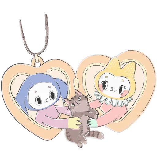 🐈‍⬛ Эмодзи «Уля и Чуля» для Telegram