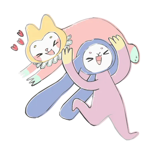 😆 Эмодзи «Уля и Чуля» для Telegram