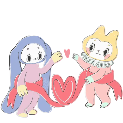 🥰 Эмодзи «Уля и Чуля» для Telegram