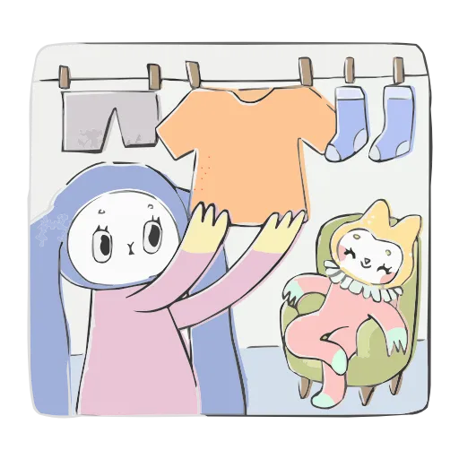 😌 Эмодзи «Уля и Чуля» для Telegram