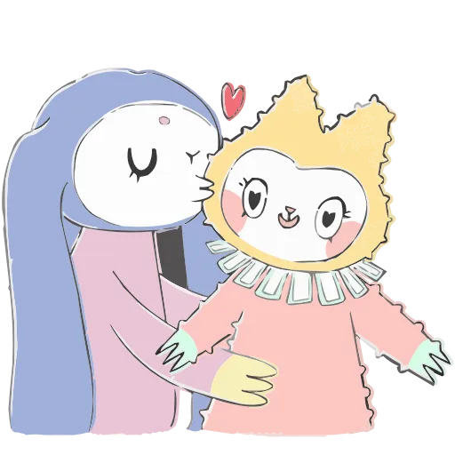 🫨 Эмодзи «Уля и Чуля» для Telegram