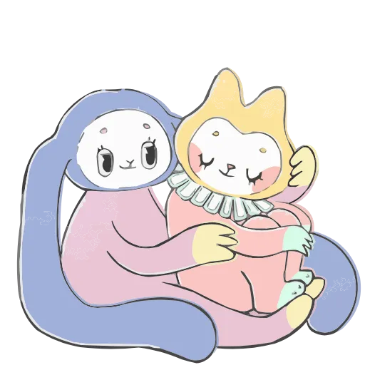 🤗 Эмодзи «Уля и Чуля» для Telegram