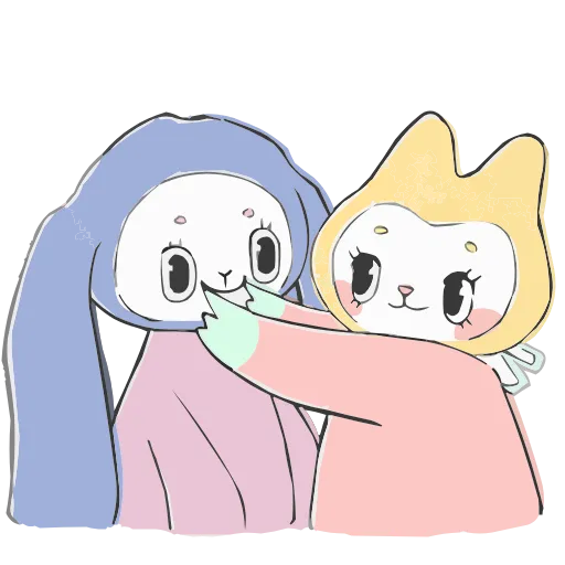 🙂 Эмодзи «Уля и Чуля» для Telegram