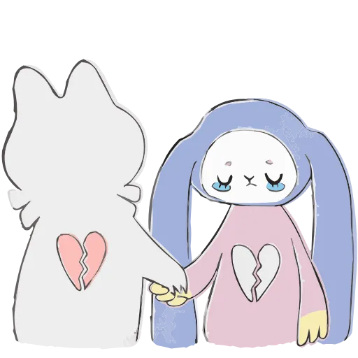 💔 Эмодзи «Уля и Чуля» для Telegram