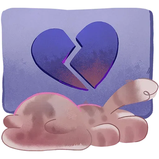 💔 Стикер «Тигр Уля Без Текста» для Telegram
