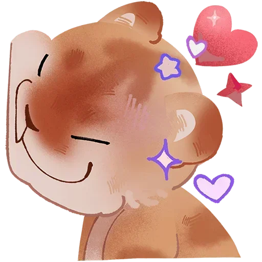 🥰 Стикер «Тигр Уля Без Текста» для Telegram