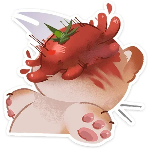 🫥 Стикер «Тигр Уля» для Telegram