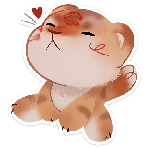 🐯 Стикер «Тигр Уля» для Telegram