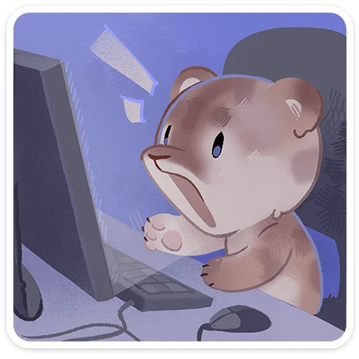 🐯 Стикер «Тигр Уля» для Telegram