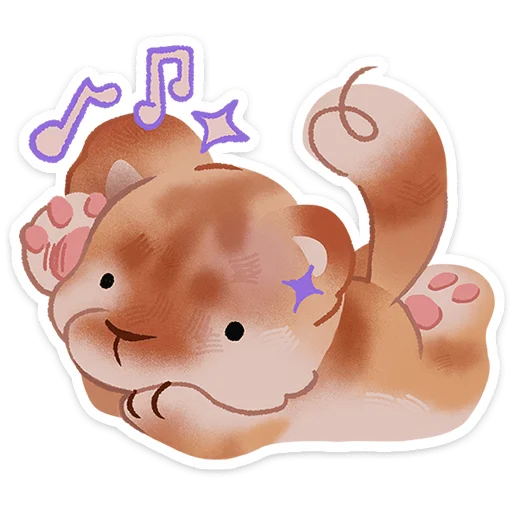 🐯 Стикер «Тигр Уля» для Telegram