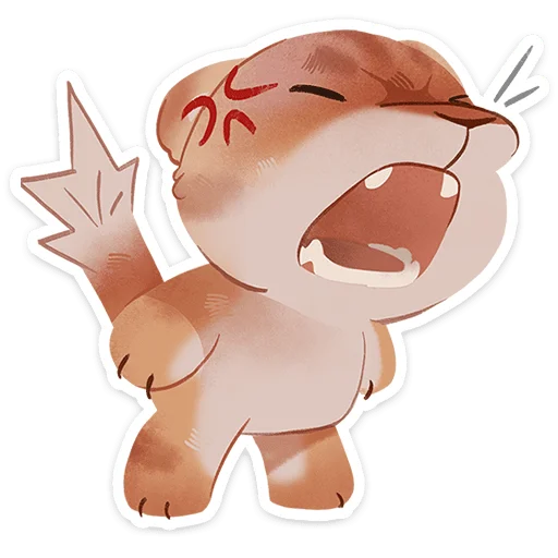 🐯 Стикер «Тигр Уля» для Telegram
