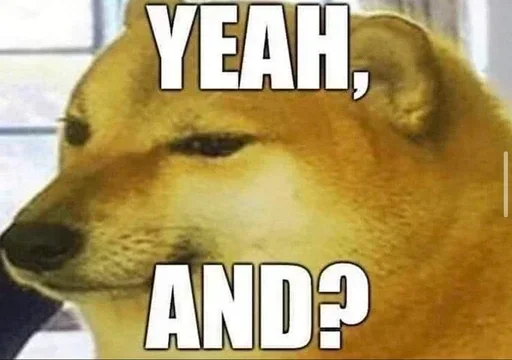 😒 Стикер «Shiba Memes» для Telegram
