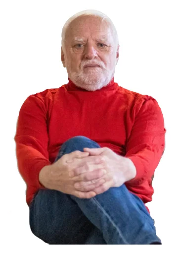 🧠 Стикер «Ultimate Harold» для Telegram