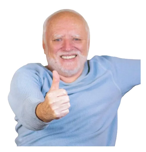 👍 Стикер «Ultimate Harold» для Telegram