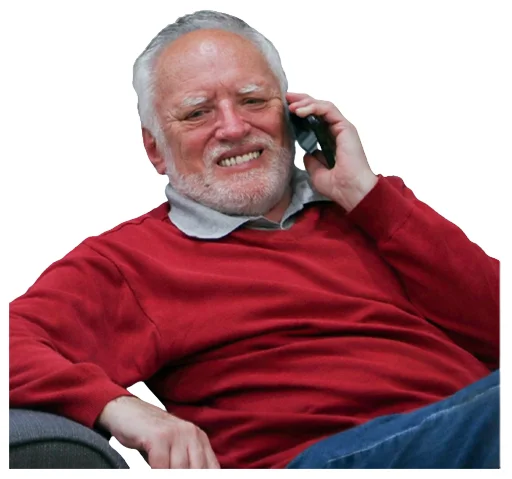 📞 Стикер «Ultimate Harold» для Telegram
