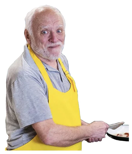 🍱 Стикер «Ultimate Harold» для Telegram