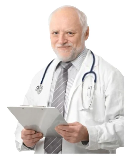 🧑‍⚕️ Стикер «Ultimate Harold» для Telegram
