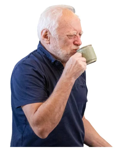 ☕️ Стикер «Ultimate Harold» для Telegram