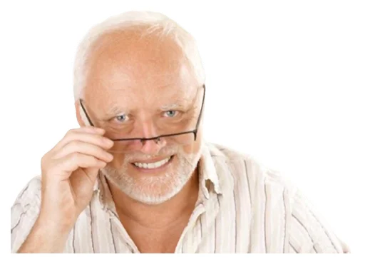 😍 Стикер «Ultimate Harold» для Telegram