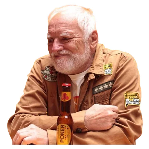 🍺 Стикер «Ultimate Harold» для Telegram