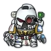 🥽 Эмодзи «Ultramarines 40K Chibi» для Telegram