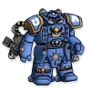 😡 Эмодзи «Ultramarines 40K Chibi» для Telegram