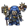 ⚡️ Эмодзи «Ultramarines 40K Chibi» для Telegram