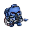 🔥 Эмодзи «Ultramarines 40K Chibi» для Telegram