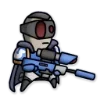 🤨 Эмодзи «Ultramarines 40K Chibi» для Telegram